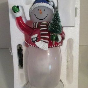 Acrylic snowman speaker system